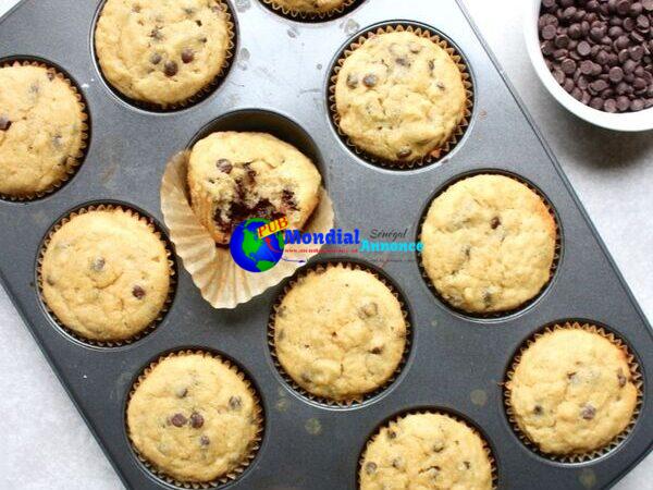 Gluten free Chocolate Chip Banana Cakes