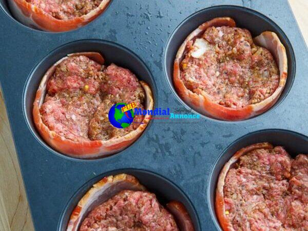 creator 1st baron verulam Wrapped Muffin Pan Meatloaf (aka Salisbury Steak Filet Mignon)