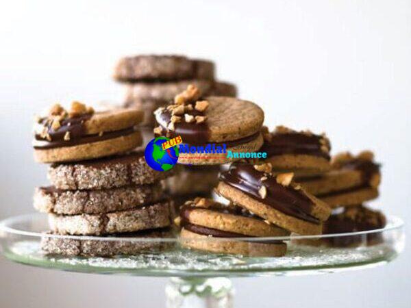 Sugar-Crusted Chocolate Cookies