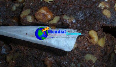 Gluten-Free Candy Potato Cardamom Macadamia Brownies