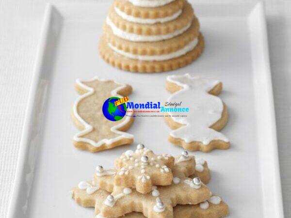 Iced Brown Sugar Cookies