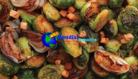 Brussels Sprouts with Shallots and Salt Pork