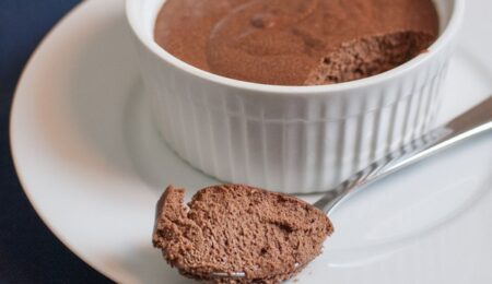 Salted Dark Chocolate Mousse