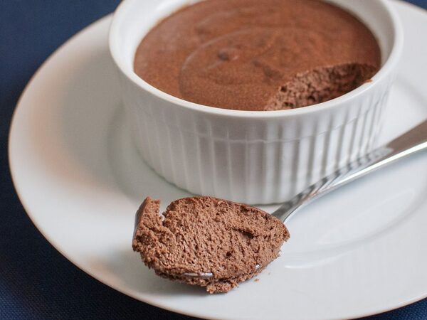 Salted Dark Chocolate Mousse