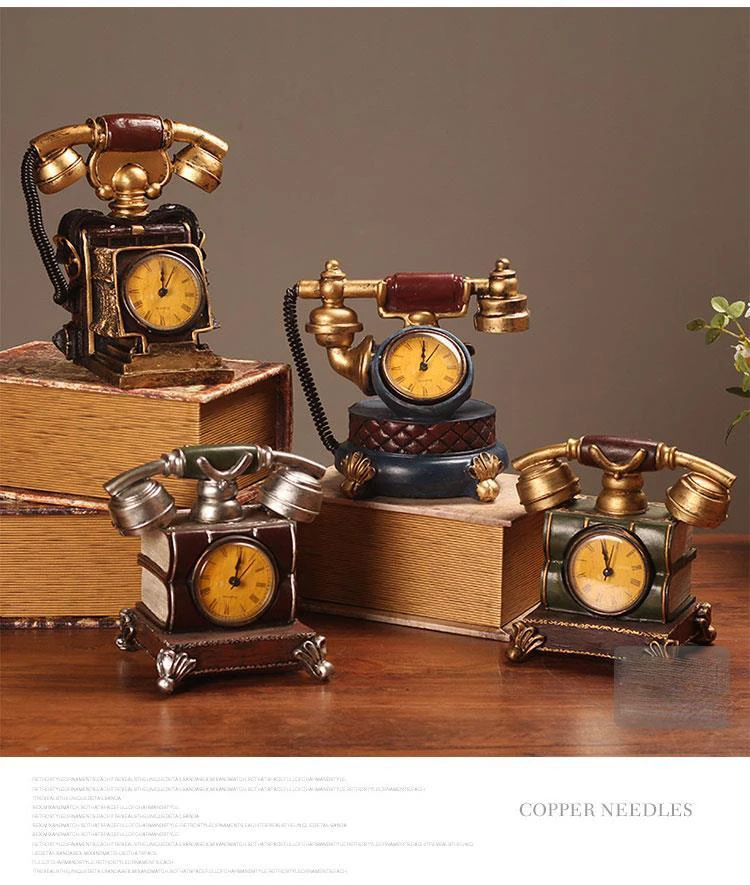 S91751e6a1c67448e883d9a1b65b72651y - Retro Vintage Telephone Models Clothing Stores Bars Cafes Nostalgic Style Home Decor Ornament Window Display Decoration ZE915