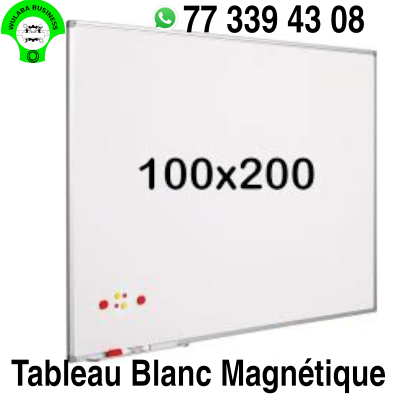 Tableau Blanc Effaçable 100×200