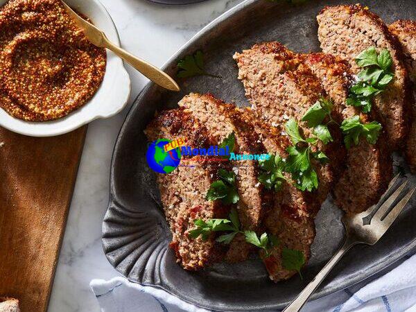 Meatloaf With Brown Sugar & Mustard Glaze