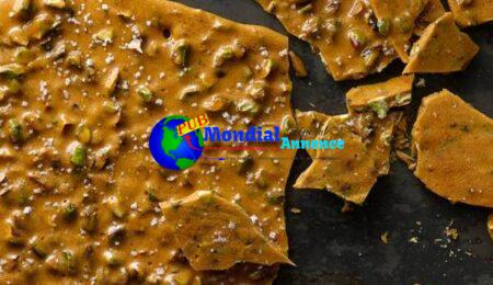 Salted Pistachio Brittle