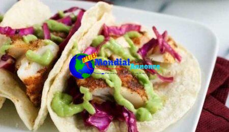 Blackened Fish Tacos with Creamy Avocados