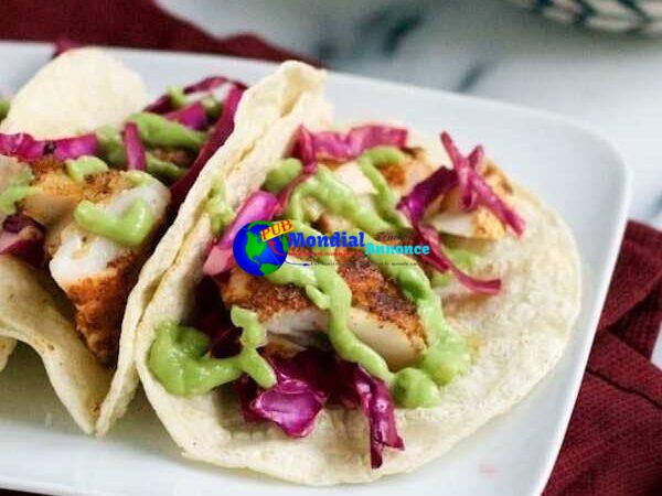 Blackened Fish Tacos with Creamy Avocados