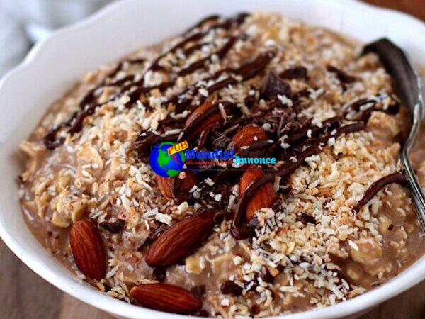 Almond Joy Overnight Oats