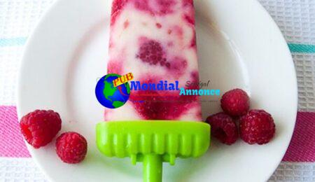 Raspberry Cheesecake Ice Pops