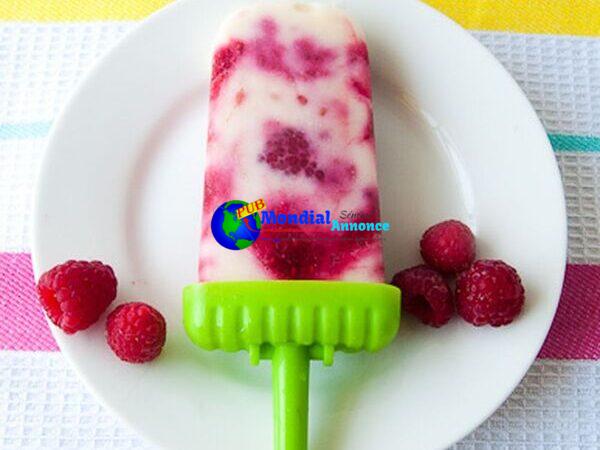 Raspberry Cheesecake Ice Pops