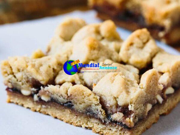 Recipe: PB&J Disintegrate Bar Cookies