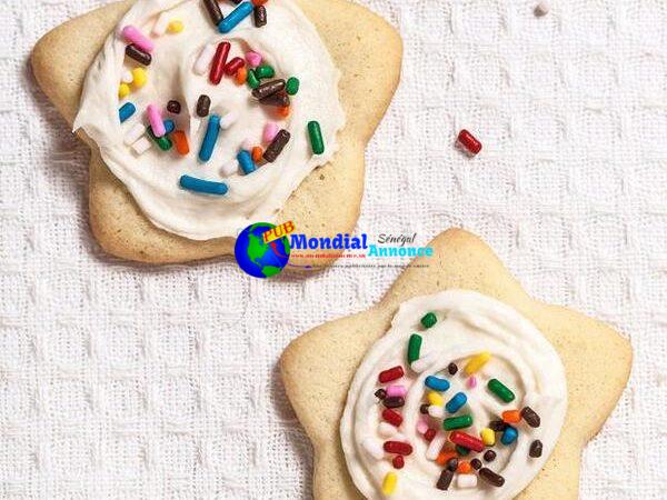 Relaxed Sugar Cookies With Almond Icing