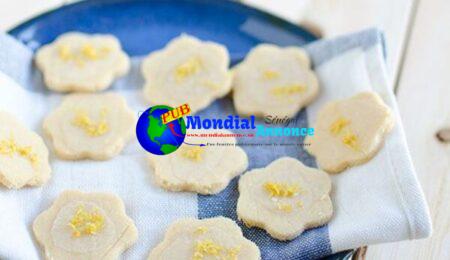 Gluten-Free Lemon and Coconut Flour Cookies