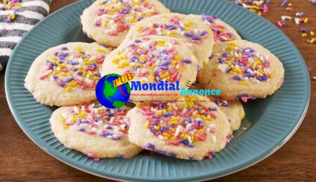 3-Ingredient Sugar Cookies