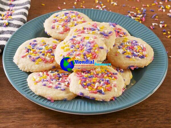 3-Ingredient Sugar Cookies