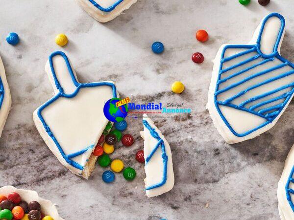 Sugar Cookie Dreidels