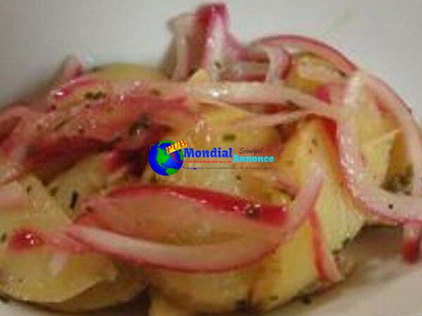 Salt & Vinegar Potato And Onion Salad