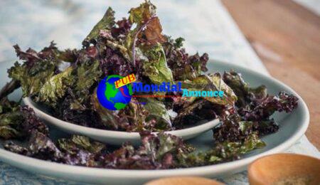 Sea Salt And Black Pepper Kale Chips