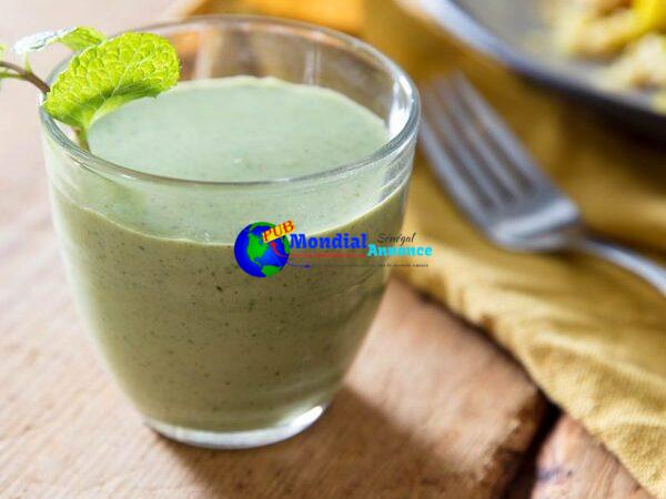 Salted Mint Lassi (Borhani) Recipe