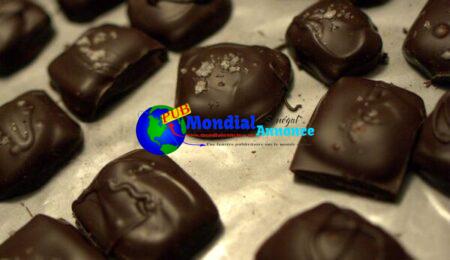 Salted Honey Caramels in Chocolate