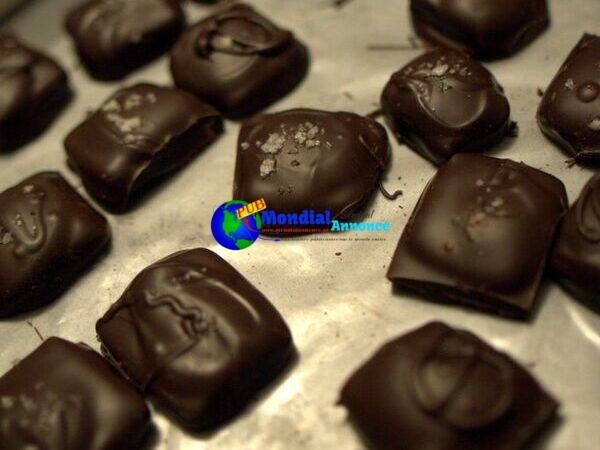 Salted Honey Caramels in Chocolate