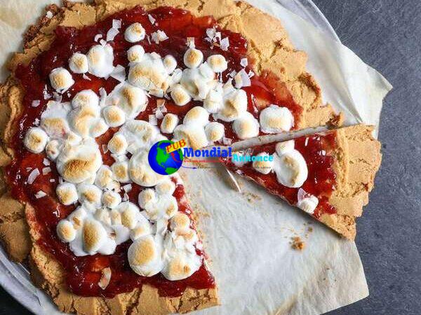 Halloween Sugar Cookie Pizza