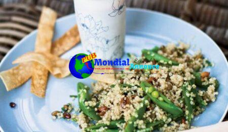 Quinoa Salad with Sugar Snap Peas