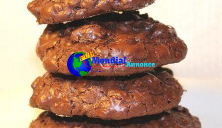 Chewy Chocolate Cookies With Rum-Soaked Raisins