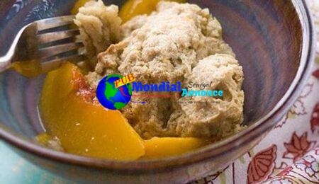 Gluten Free Peach Cobbler