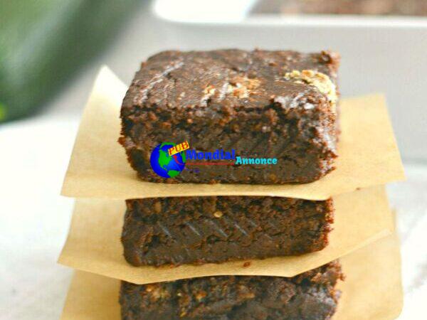 Zucchini Chocolate Espresso Brownies