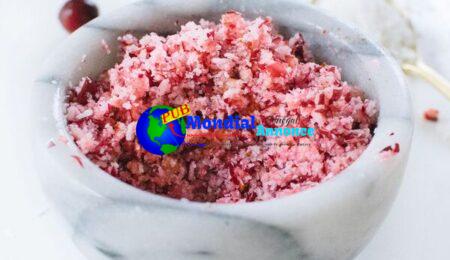 Cranberry-Coconut Salt Physique Scrub