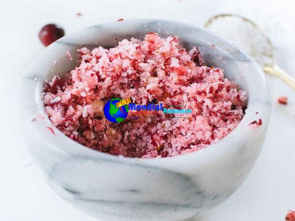 Cranberry-Coconut Salt Physique Scrub