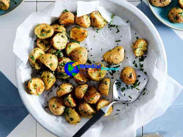 Crispy Salt & Vinegar Potatoes