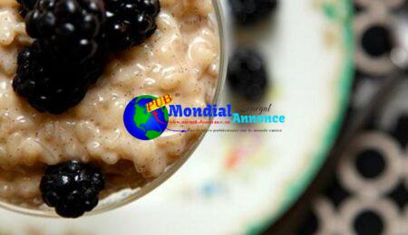 Risotto Rice Pudding With Brown Sugar And Vanilla