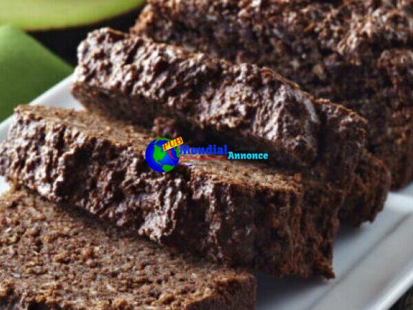 Gluten-Free Fudgy Chocolate Avocado Bread