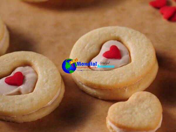 Sugar Coronary heart Sandwich Cookies