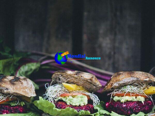 Beet and Feta Burgers