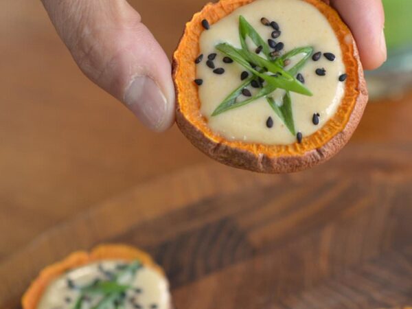 Appetizer Recipe: Miso Candy Potato Bites