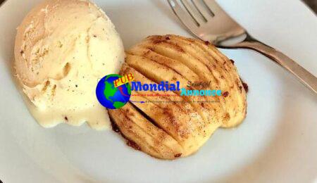 Hasselback Cinnamon Sugar Baked Apples