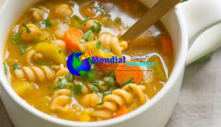 Recipe: Vegan Chickpea Noodle Soup