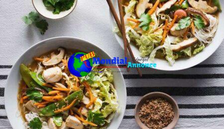 Sesame Chicken Noodle Bowls