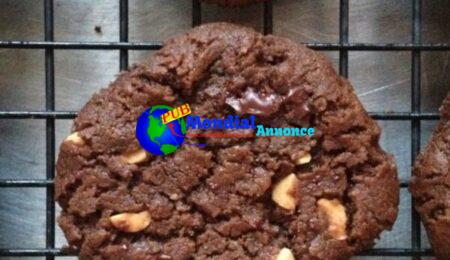 Gluten-Free Double Chocolate Peanut Butter Chunk Cookie