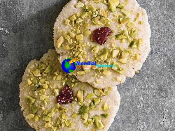 Cranberry-Pistachio Sugar Cookie Thins