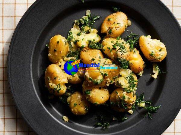 Buttered Potatoes With Salted Lemon