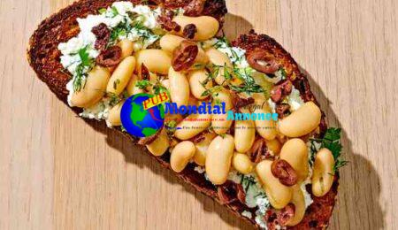 Cannellini Bean & Herbed Ricotta Toast