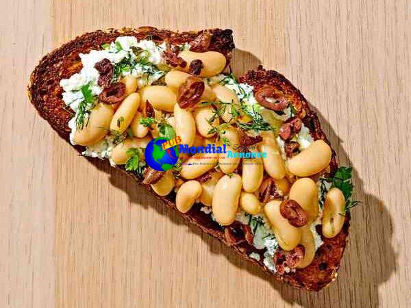 Cannellini Bean & Herbed Ricotta Toast