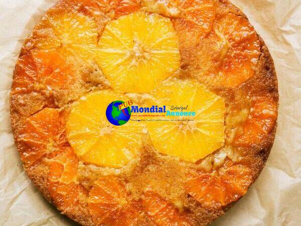 Upside-Down Orange-Almond Cake (Gluten-Free)